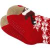 imageZando Kids Fuzzy Socks with Grips Toddler Slipper Socks Baby Christmas Socks Boys Girls Winter Socks Cozy Socks for KidsHat Elk