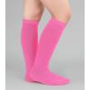 imageZando Kids Soccer Baseball Football Softball Socks Cotton Girls Knee High Socks Uniform Socks for Boys Girls 312 yearsNeon GreenHot Pink