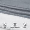 imageZando Blanket Hoodie Wearable Blanket Kids and Adult Gift Comfy Blanket Hoodie Oversized Sweatshirt Sherpa FleeceDark Grey