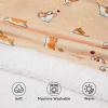imageZando Blanket Hoodie Wearable Blanket Kids and Adult Gift Comfy Blanket Hoodie Oversized Sweatshirt Sherpa FleeceGinger Cat
