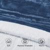 imageZando Blanket Hoodie Wearable Blanket Kids and Adult Gift Comfy Blanket Hoodie Oversized Sweatshirt Sherpa FleeceNavy Blue