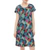 imageZando Night Gowns for Adult Women Night Gown Womens Nightgowns ampamp Sleepshirts Cotton Nightgowns for Women NightgownColorful Leaf
