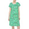 imageZando Night Gowns for Adult Women Night Gown Womens Nightgowns ampamp Sleepshirts Cotton Nightgowns for Women NightgownGreen Flamingos