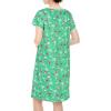 imageZando Night Gowns for Adult Women Night Gown Womens Nightgowns ampamp Sleepshirts Cotton Nightgowns for Women NightgownGreen Flamingos