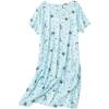 imageZando Night Gowns for Adult Women Night Gown Womens Nightgowns ampamp Sleepshirts Cotton Nightgowns for Women NightgownGreen Star