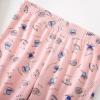 imageZando Pajamas for Women 2 Piece Lounge Sets Cartoon Pajama Set Sleep Matching Sets with Pants Capri PJS Print Sleepwear02 Grey Pink Cups