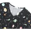 imageZando Pajamas for Women 2 Piece Lounge Sets Cartoon Pajama Set Sleep Matching Sets with Pants Capri PJS Print SleepwearBlack Planet