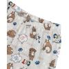 imageZando Pajamas for Women 2 Piece Lounge Sets Cartoon Pajama Set Sleep Matching Sets with Pants Capri PJS Print SleepwearCoffee Cat