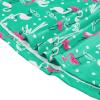 imageZando Pajamas for Women 2 Piece Lounge Sets Cartoon Pajama Set Sleep Matching Sets with Pants Capri PJS Print SleepwearFlamingo on Green