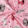 imageZando Pajamas for Women 2 Piece Lounge Sets Cartoon Pajama Set Sleep Matching Sets with Pants Capri PJS Print SleepwearPink Cat