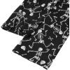 imageZando Pajamas for Women 2 Piece Lounge Sets Cartoon Pajama Set Sleep Matching Sets with Pants Capri PJS Print SleepwearSkull