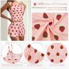 imageZando Summer Pajamas for Women Set Sexy Pajama Set for Women Cute Pajama Sets for Women Cami Top and Shorts SleepwearCat