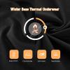 imageZando Toddler Thermal Underwear Sets for Kids Base Layer Winter Warm Toddler Long Johns for Boys Girls Long UnderwearGreen
