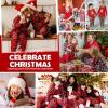 imageZando Toddler Thermal Underwear Sets for Kids Base Layer Winter Warm Toddler Long Johns for Boys Girls Long UnderwearSanta Men