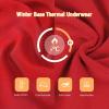 imageZando Toddler Thermal Underwear Sets for Kids Base Layer Winter Warm Toddler Long Johns for Boys Girls Long UnderwearSanta Men
