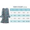 imageZando Womens Long Sleeve Nightgown Cotton Nightgowns Plus Size House Dresses Soft Ladies Night Gown Cartoon Sleep ShirtGreen Three Leaf