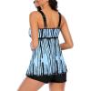 imageZando Womens Swimsuits 2 Piece 2025 Tankini Bathing Suits Swim Suits for Women Swimwear Bathing Suit Top with BoyshortsZ Sky Blue Pattern