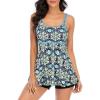 Z Green & Blue Pattern