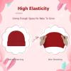imageZando Baby Hats and Mittens Unisex Infant Beanie Caps Newborn Hospital Hat with Scratch Mitten Set for Baby Boys Grils HatsRed