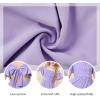 imageZando Girls Dresses Tie Back Dress for Girls Ruffle Short Sleeve Dresses Tween Kids Off Shoulder Junior Dress 616 YearsLavender Purple