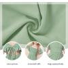 imageZando Girls Dresses Tie Back Dress for Girls Ruffle Short Sleeve Dresses Tween Kids Off Shoulder Junior Dress 616 YearsMint Green