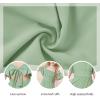 imageZando Girls Dresses Tie Back Dress for Girls Ruffle Short Sleeve Dresses Tween Kids Off Shoulder Junior Dress 616 YearsMint Green