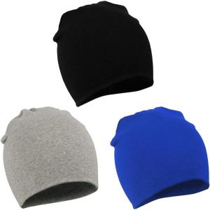 imageZando Baby Beanie Hat Newborn Hats Toddler Infant Soft Cute Knit Cap Nursery Winter Beanie for Baby Girl BoyBlack  Grey  Blue