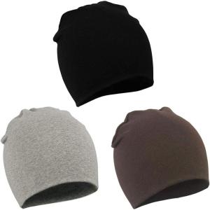imageZando Baby Beanie Hat Newborn Hats Toddler Infant Soft Cute Knit Cap Nursery Winter Beanie for Baby Girl BoyBlack  Grey  Coffe
