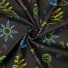 imageZando 80s 90s Hawaiian Shirt for Men Short Sleeve 80s 90s Outfit Funny Hawaiian Shirts Party Disco OutfitBlackneon