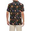 imageZando 80s 90s Hawaiian Shirt for Men Short Sleeve 80s 90s Outfit Funny Hawaiian Shirts Party Disco OutfitChristmas Gingerbread
