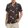 imageZando 80s 90s Hawaiian Shirt for Men Short Sleeve 80s 90s Outfit Funny Hawaiian Shirts Party Disco OutfitChristmas Gingerbread