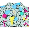 imageZando 80s 90s Hawaiian Shirt for Men Short Sleeve 80s 90s Outfit Funny Hawaiian Shirts Party Disco OutfitGreentangram