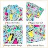 imageZando 80s 90s Hawaiian Shirt for Men Short Sleeve 80s 90s Outfit Funny Hawaiian Shirts Party Disco OutfitGreentangram