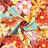 imageZando 80s 90s Hawaiian Shirt for Men Short Sleeve 80s 90s Outfit Funny Hawaiian Shirts Party Disco OutfitOrange Flower
