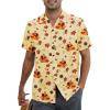 imageZando 80s 90s Hawaiian Shirt for Men Short Sleeve 80s 90s Outfit Funny Hawaiian Shirts Party Disco OutfitTurkey