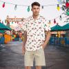imageZando Hawaiian Shirt for Men Funny Animal Tropical Shirts for Men Short Sleeve Button Down Vacation Shirt Summer Beach ShirtCinco De Mayo