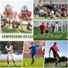 imageZando Leg Compression Sleeve Football Leg Sleeves Men Football Accessories Calf Compression Sleeve Soccer Grip SocksAmerican Flag