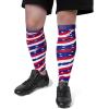 imageZando Leg Compression Sleeve Football Leg Sleeves Men Football Accessories Calf Compression Sleeve Soccer Grip SocksAmerican Flag