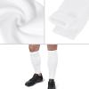 imageZando Leg Compression Sleeve Football Leg Sleeves Men Football Accessories Calf Compression Sleeve Soccer Grip SocksWhite