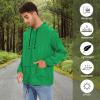 imageZando Packable Mens Rain Jacket Lightweight Raincoat Waterproof with Hood Outdoor Windbreaker Jacket Travel Rain Jackets07 Green