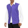 imageZando Pirate Vest Men Medieval Vest Renaissance Vest Costume Men Halloween Vest Pirate Costume Viking CostumePurple