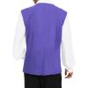 imageZando Pirate Vest Men Medieval Vest Renaissance Vest Costume Men Halloween Vest Pirate Costume Viking CostumePurple