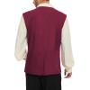 imageZando Pirate Vest Men Medieval Vest Renaissance Vest Costume Men Halloween Vest Pirate Costume Viking CostumeWine Red