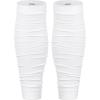 imageZando Leg Compression Sleeve Football Leg Sleeves Men Football Accessories Calf Compression Sleeve Soccer Grip SocksWhite