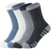 White & Blue & Dark Grey & Grey