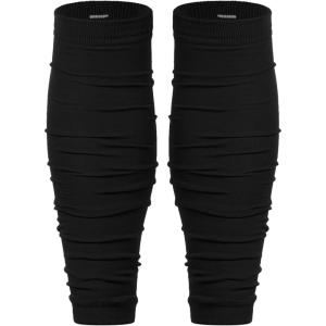 imageZando Leg Compression Sleeve Football Leg Sleeves Men Football Accessories Calf Compression Sleeve Soccer Grip SocksBlack