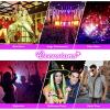 imageMens Button Down Disco Shirt Outfit Men Retro 70s Shirts for Men Sequin Metallic Short Sleeve Disco Outfits Party Costume TopMulticolour