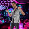 imageMens Button Down Disco Shirt Outfit Men Retro 70s Shirts for Men Sequin Metallic Short Sleeve Disco Outfits Party Costume TopSilver