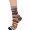 imageZando Mens Wool Socks Athletic Socks Soft Warm Socks Thick Winter Socks Crew Socks Knit Cozy Socks Hiking Socks ChristmasA Block