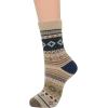imageZando Mens Wool Socks Athletic Socks Soft Warm Socks Thick Winter Socks Crew Socks Knit Cozy Socks Hiking Socks ChristmasA Block